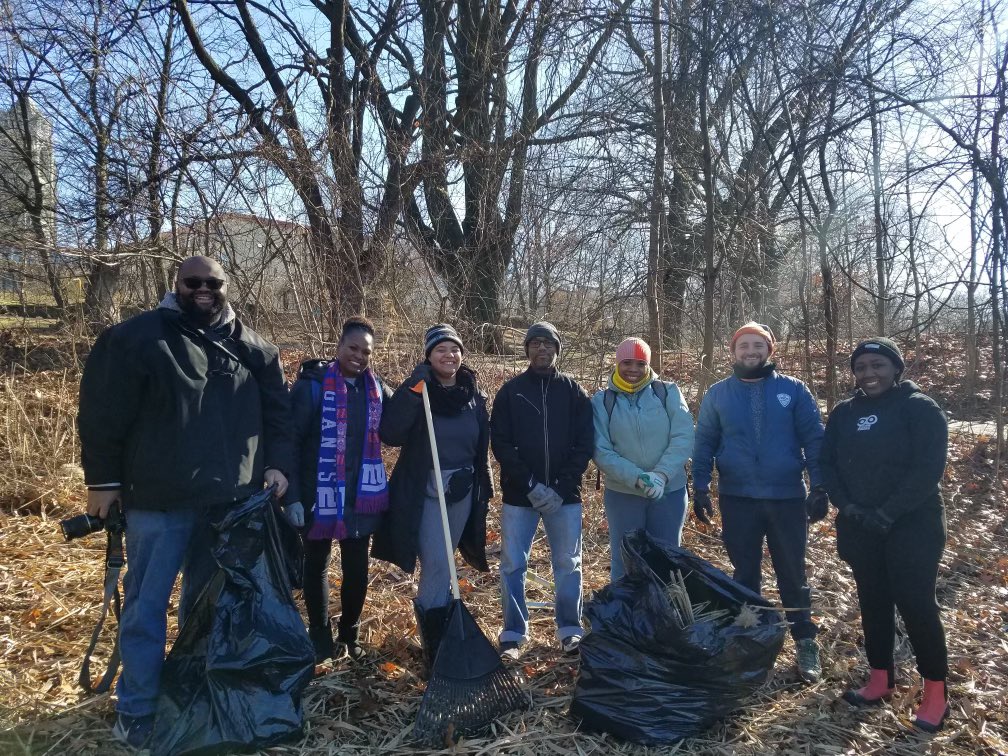 Thank you @insideaudible Black Employee Network Team (#AudibleBEN) for joining us in honoring the legacy of Rev. Dr. Martin Luther King, Jr. as we served the community by maintaining the historic @essexparks @branchbrookpark Because of you, the park is beautiful for all to enjoy.