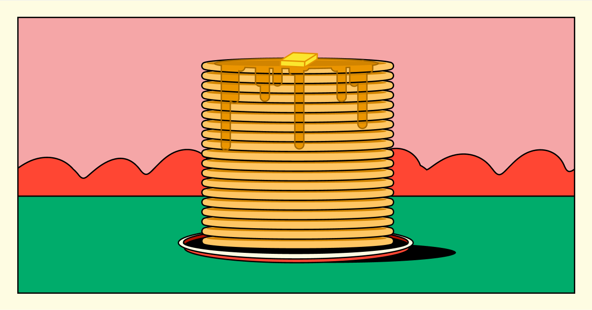 deel's tweet photo. Get ready to flip out. 🥞🤯

A whole new Deel coming, and it's fully-stacked. 

#TheBigDeel https://t.co/siyhwaZDZo