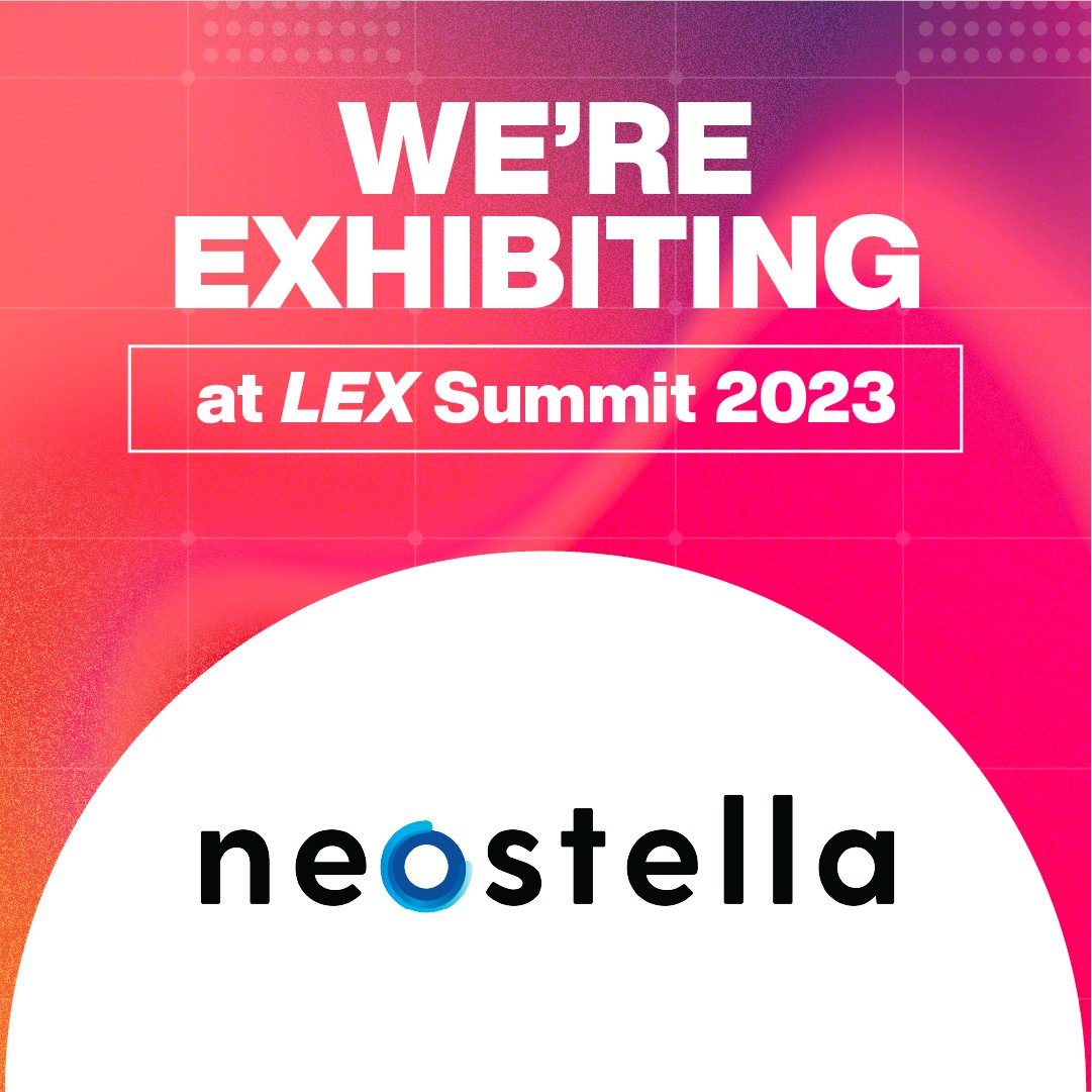 neostella_inc's tweet image. Have you secured your spot for @Filevine&apos;s 2023 LEX Summit? If not, you can sign up right now with our special discount code COMETOLEX20 and get 20% off the cost of admission. We hope to see you there! hubs.ly/Q01x_Ytx0

#LEXsummit #filevine #vinebots #legal