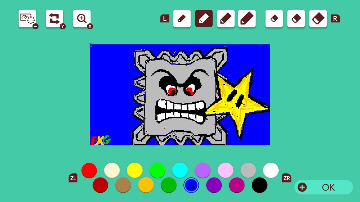 ProfXGaming1's tweet photo. #SuperMarioMaker2 #NintendoSwitch #CommentArt https://t.co/6cbjXeM93J