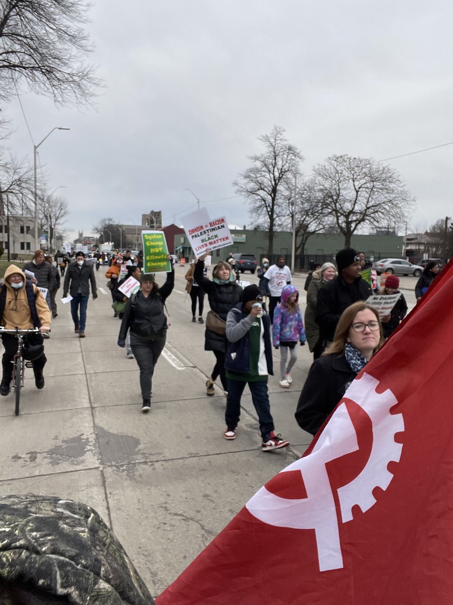 CPUSAMichigan's tweet photo. Michigan says NO! to War
#MLKDay #Solidarity https://t.co/APfKH8X7a2
