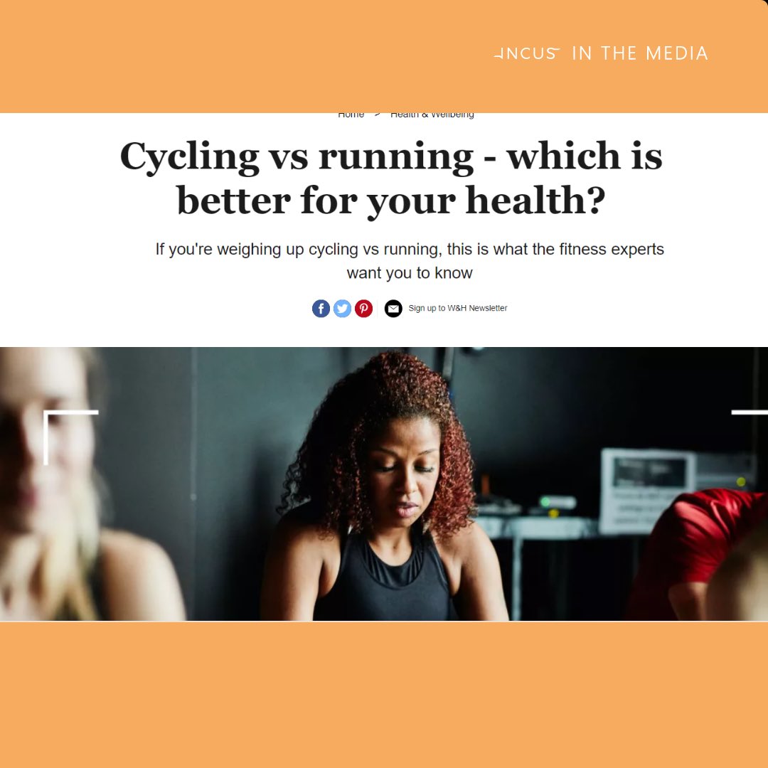 Running Vs Cycling?

At INCUS we love them both. But when #incusenabled athlete Rosie Weston was asked to contribute to an article for <a href="/womanandhome/">woman&home</a> about the health benefits of cycling vs running, she made some interesting points. 

Find the advice at womanandhome.com/health-wellbei…