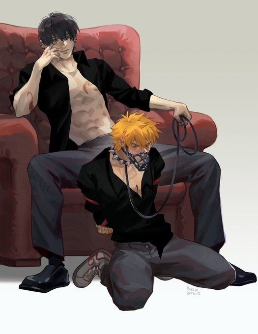 「2boys abs」 illustration images(Latest)