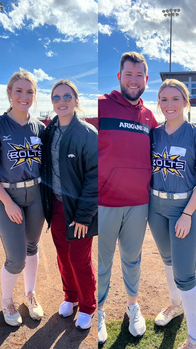 Thank you <a href="/RazorbackSB/">Arkansas Softball</a> for a great 2 day camp! I loved all the great coaches and the beautiful campus! <a href="/CoachDeifel/">Courtney Deifel</a> <a href="/MattMeuchel/">Matt Meuchel</a> <a href="/YoCoachYo/">Yolanda McRae</a> <a href="/reynaaa_c/">Reyna</a> <a href="/LAbolts2024/">LA Thunderbolts-Davis2024</a>