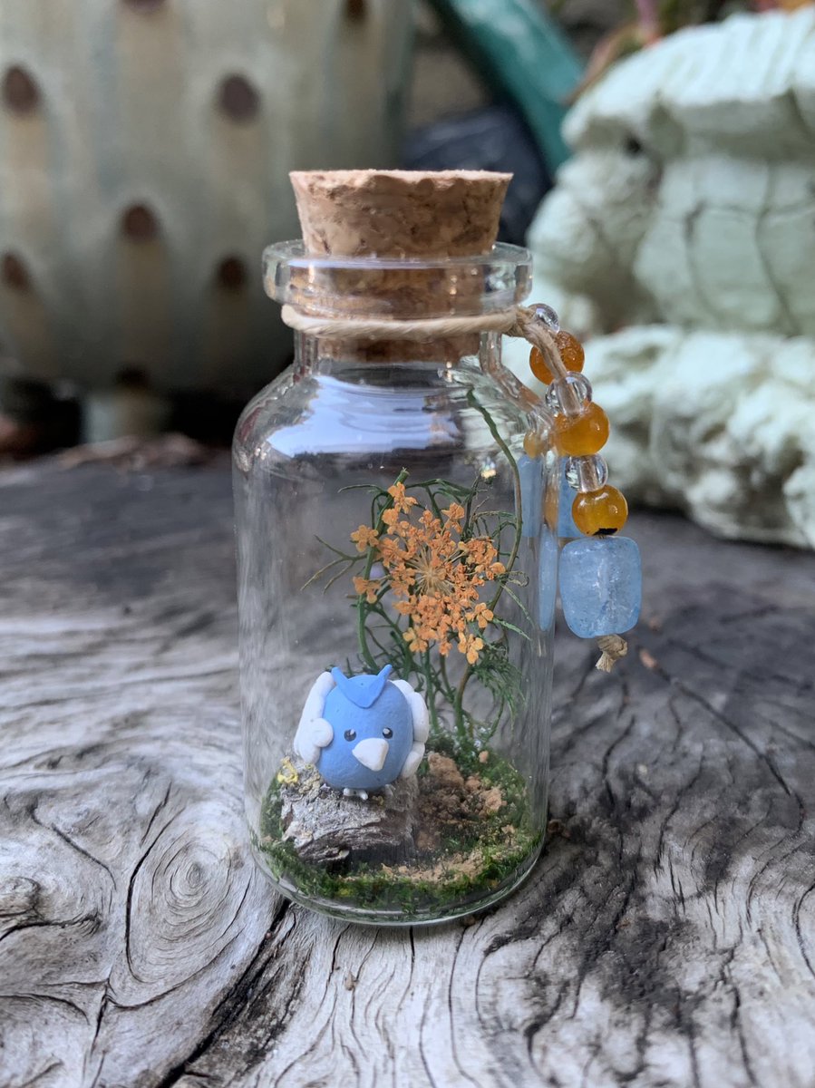 RedscaleDesign's tweet image. ☁️ Head in the clouds, Swablu? 🐦 #pokemon #swablu #pokemonart