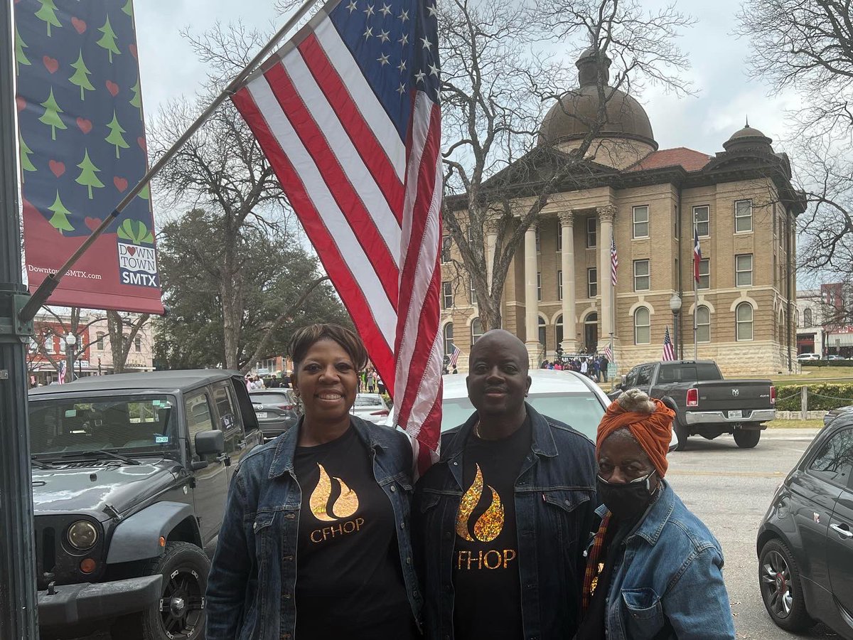 DrShetay's tweet photo. Happy MLK Jr. Day!!  We had a great time at the #dhasmtx #resistance celebration! #txstateowls #power2prosper #cfhopintl https://t.co/rkp0mmiutJ