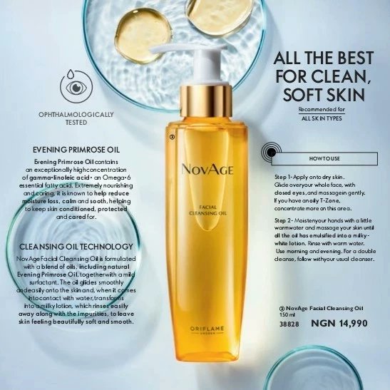 Christie Adekoya on Twitter "Novage Facial cleansing oil is a