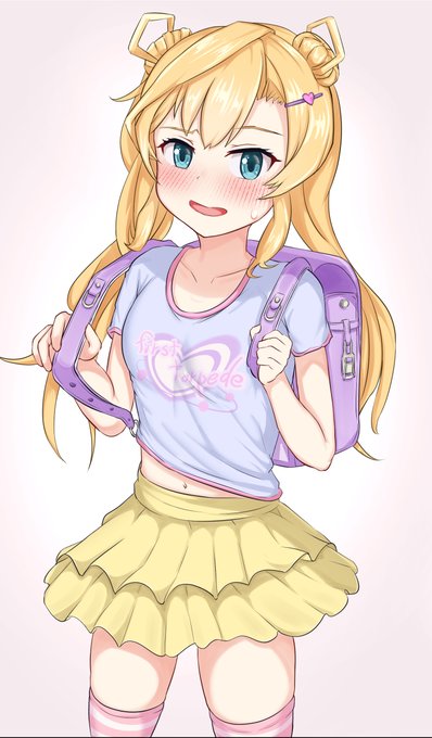 女児服×阿武隈(👚単体Ver.)
#艦これ #阿武隈 