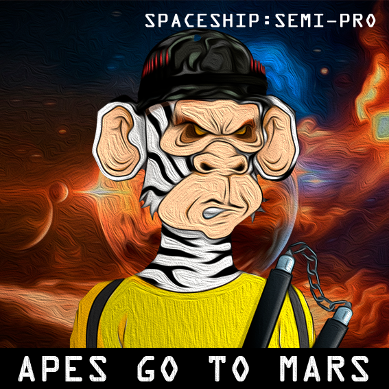 Apes Go To Mars | NFT (@apegotomars_nft) on Twitter photo ๐ NFT Giveaway ๐
๐ 1 WINNER - NFT Apes Go To Mars ๐
To enter:
- Follow <a href="/ApeGoToMars_NFT/">Apes Go To Mars | NFT</a>
- Like โค๏ธ
- RT ๐
โฐ 48h
#NFTGiveaway #NFT #OpenSeaNFT #NFTdrop ๐ NFT Giveaway ๐
๐ 1 WINNER - NFT Apes Go To Mars ๐
To enter:
- Follow <a href="/ApeGoToMars_NFT/">Apes Go To Mars | NFT</a>
- Like โค๏ธ
- RT ๐
โฐ 48h
#NFTGiveaway #NFT #OpenSeaNFT #NFTdrop