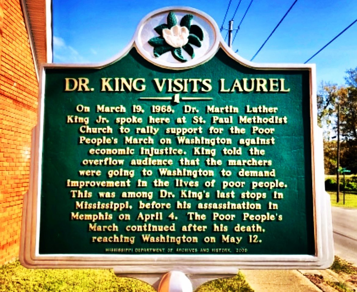 FS_Strategies's tweet photo. #MLKJr was devoted to the idea of freedom for all, based on a strong belief that all men are created equal by God. The #FreeStateofJones is fortunate to have had the opportunity to hear his message on America’s promise of life, liberty, and the pursuit of happiness. https://t.co/CpZPdnti2N