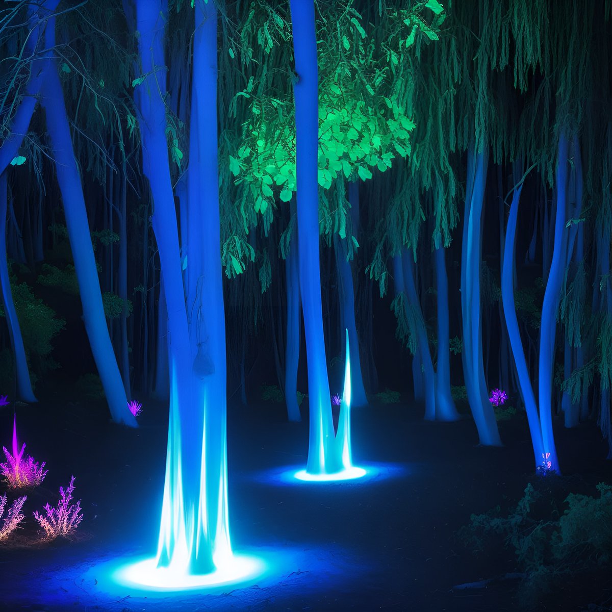 NightcafeStudio's tweet photo. This weeks Modifier Monday theme is going to be #Bioluminescent.✨

How to enter: Share a link to your on-theme #NightCafe 🌃 creation with the hashtag #modifiermonday. 

Winners get 200 credits delivered straight to their NC account!🏆

➡️Check out our example creations below. https://t.co/nBcEY3KmHE