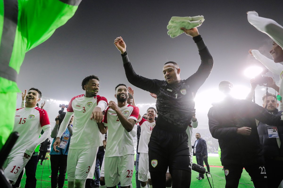 🇴🇲 شعور الجمهور العُماني الليلة 🕺

#خليجي_زين25