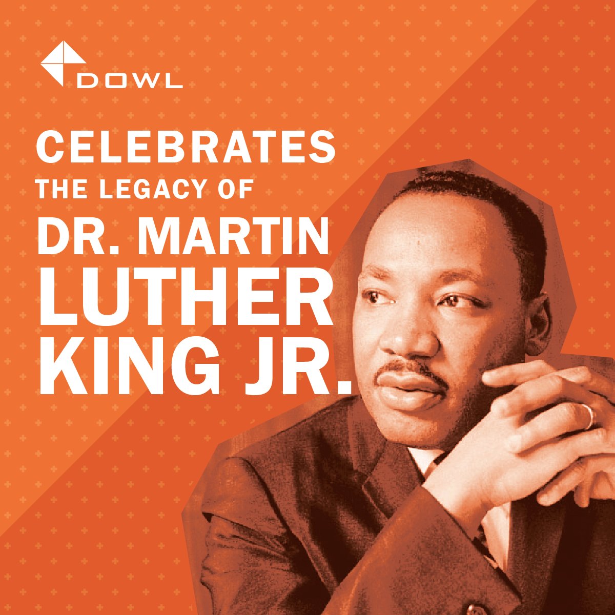Today we honor Dr. Martin Luther King Jr., a man who dedicated his life to equality, justice, and inclusion. His work serves as an inspiration for us at DOWL to continually work toward meaningful change. 
#MLK #MLKday #equity #diversity #inspiration #IHaveADream