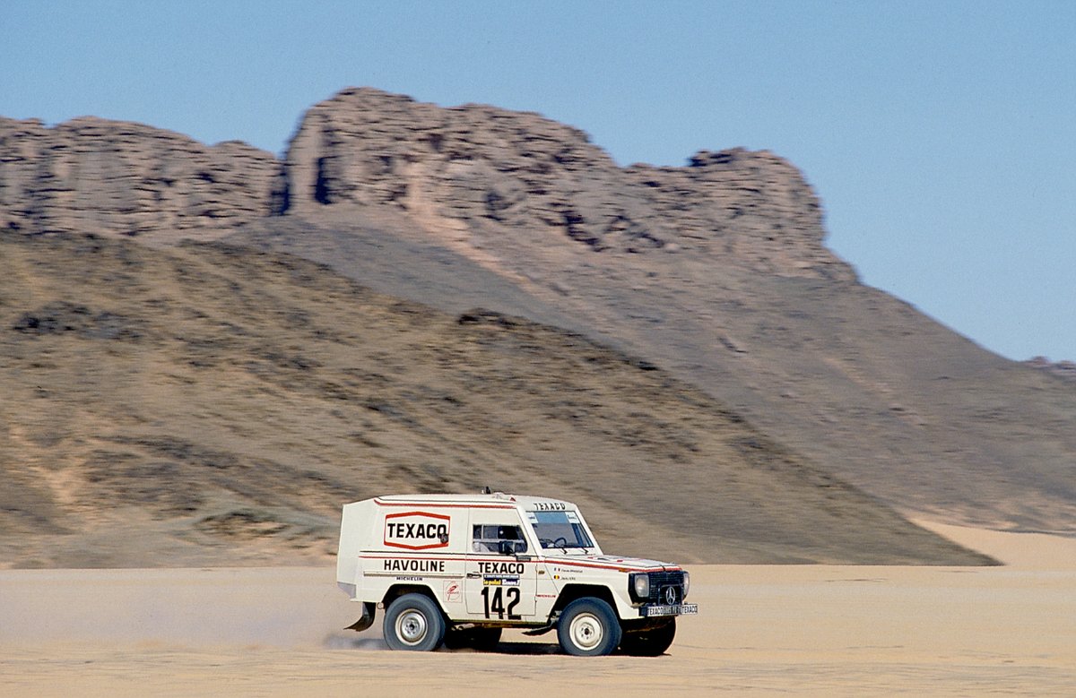 Hoy una efeméride.😉 Hace 40 años, @mercedesbenz triunfó en el rally más ...
