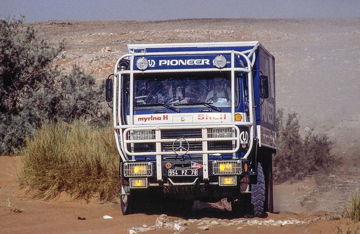 Hoy una efeméride.😉 Hace 40 años, @mercedesbenz triunfó en el rally más ...