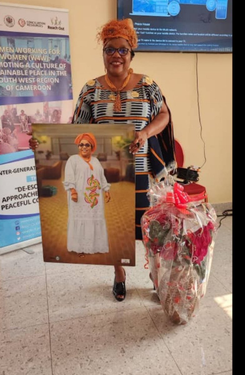 cowopem's tweet photo. COWOPEMS visit to the  "PEACE HOUSE" to pay homage to Omam Njomo Esther for creating a space to provide care and services to  their victims of domestic violence, GBV and support their survivors @Reachoutreo @CanadaVirtuous @GermanyinCMR @reachoutdev1 @whathewomensay https://t.co/WXPnwFZVx0
