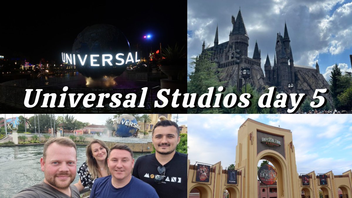 Dale_CY's tweet photo. Today is new Vlog day, and in todays video we go to #universalorlando for the day, we got wet on the rides 😂 click the link to view - thanks for all you're support
https://t.co/c3gSv0XYHh https://t.co/zBGHWgAFZe