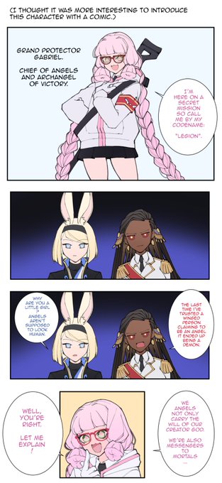 Old comic of my OC Legion
(1/2) 