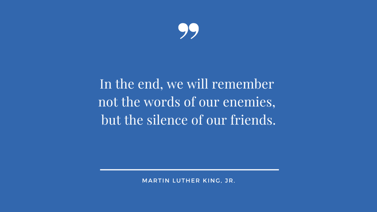 Join us in remembering Martin Luther King, Jr.