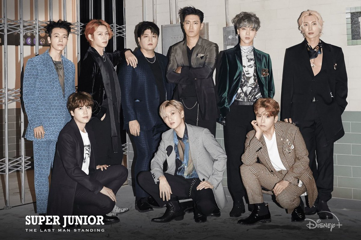mydisneylatino's tweet photo. Un documental de entrevistas que mostrará el lado más íntimo de unas de las bandas de k-pop más influyentes del mundo.

Este miércoles se estrenan en #DisneyPlus todos los episodios de '#SuperJunior: The Last Man Standing' https://t.co/9utSfbgX8o