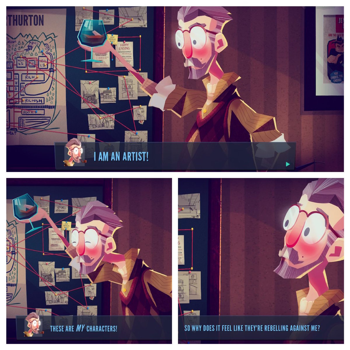 I adored @JennyLeClue! The artwork in this game is stunning. I loved everything about it. The voice acting was wonderfully performed, making it extra immersive. It is a classic whodunit experience with the perfect splash of humour to give it the perfect amount of cheese!