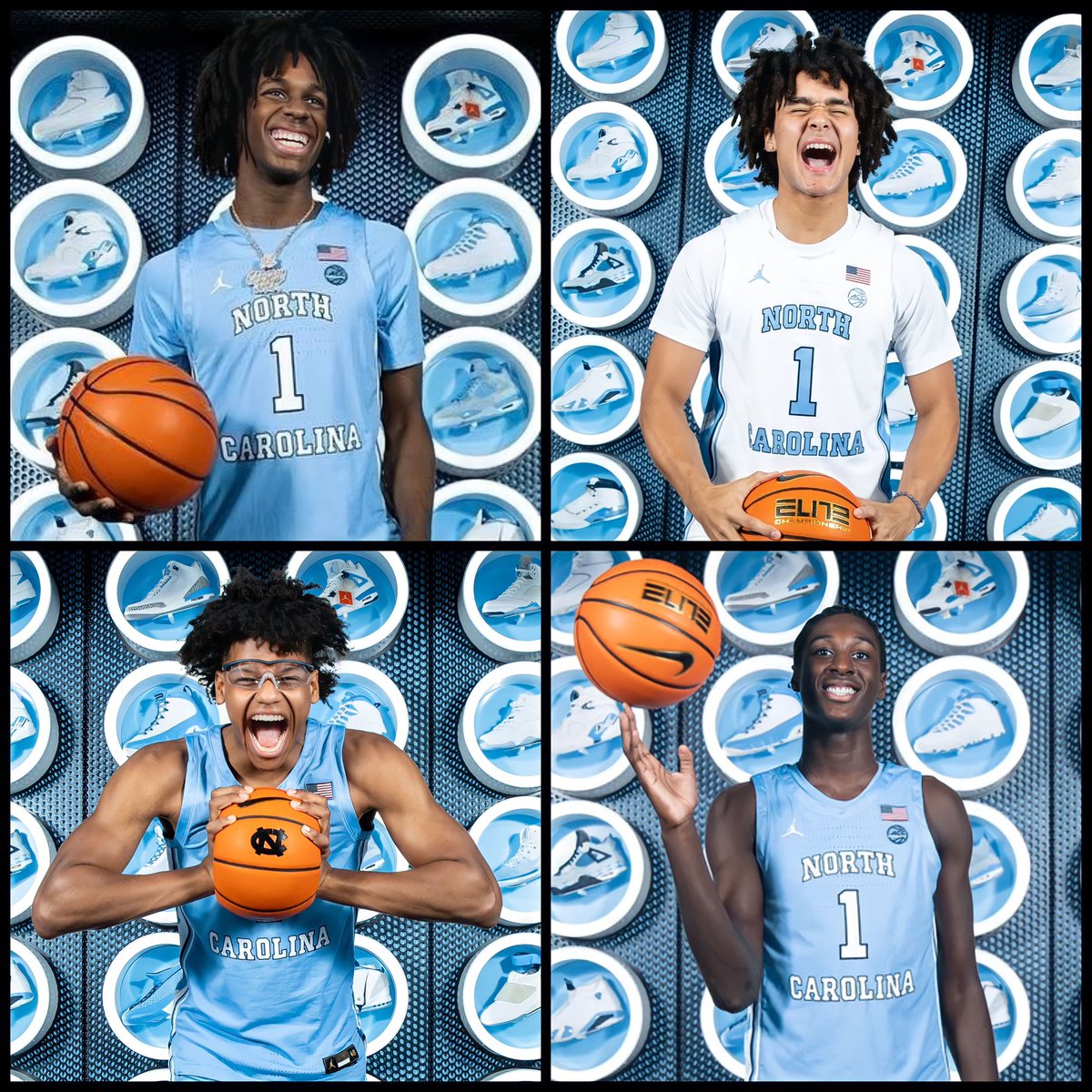 North Carolina currently has the No. 1 ranked recruiting class in 2024. 

The Tar Heels have landed commitments from: 

5⭐️ Ian Jackson (No. 2)
5⭐️ Elliot Cadeau (No. 9)
4⭐️ James Brown (No. 30)
4⭐️ Drake Powell (No. 49)

Hubert Davis is on fire 🔥

on3.com/college/north-…