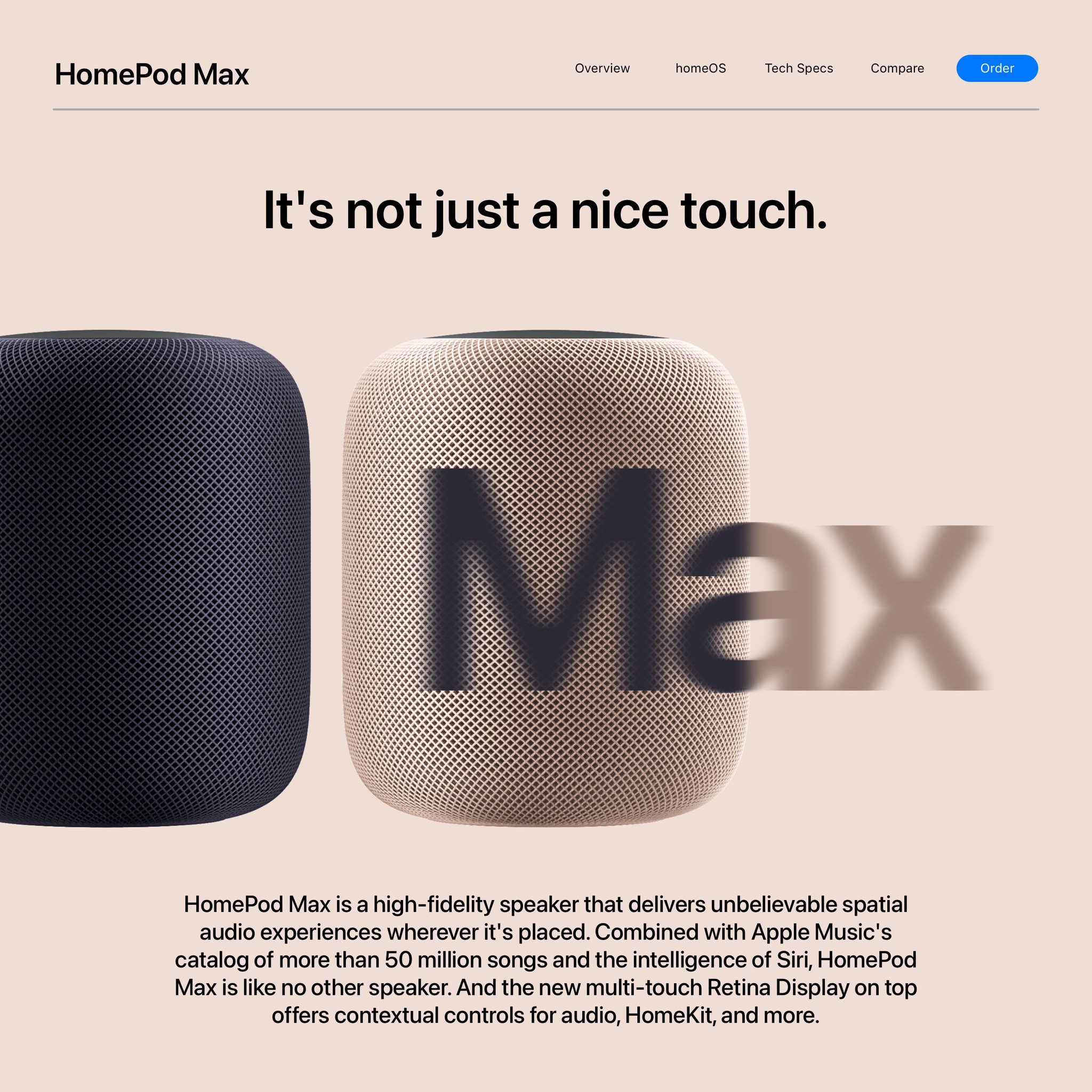 Apple homepod max sale