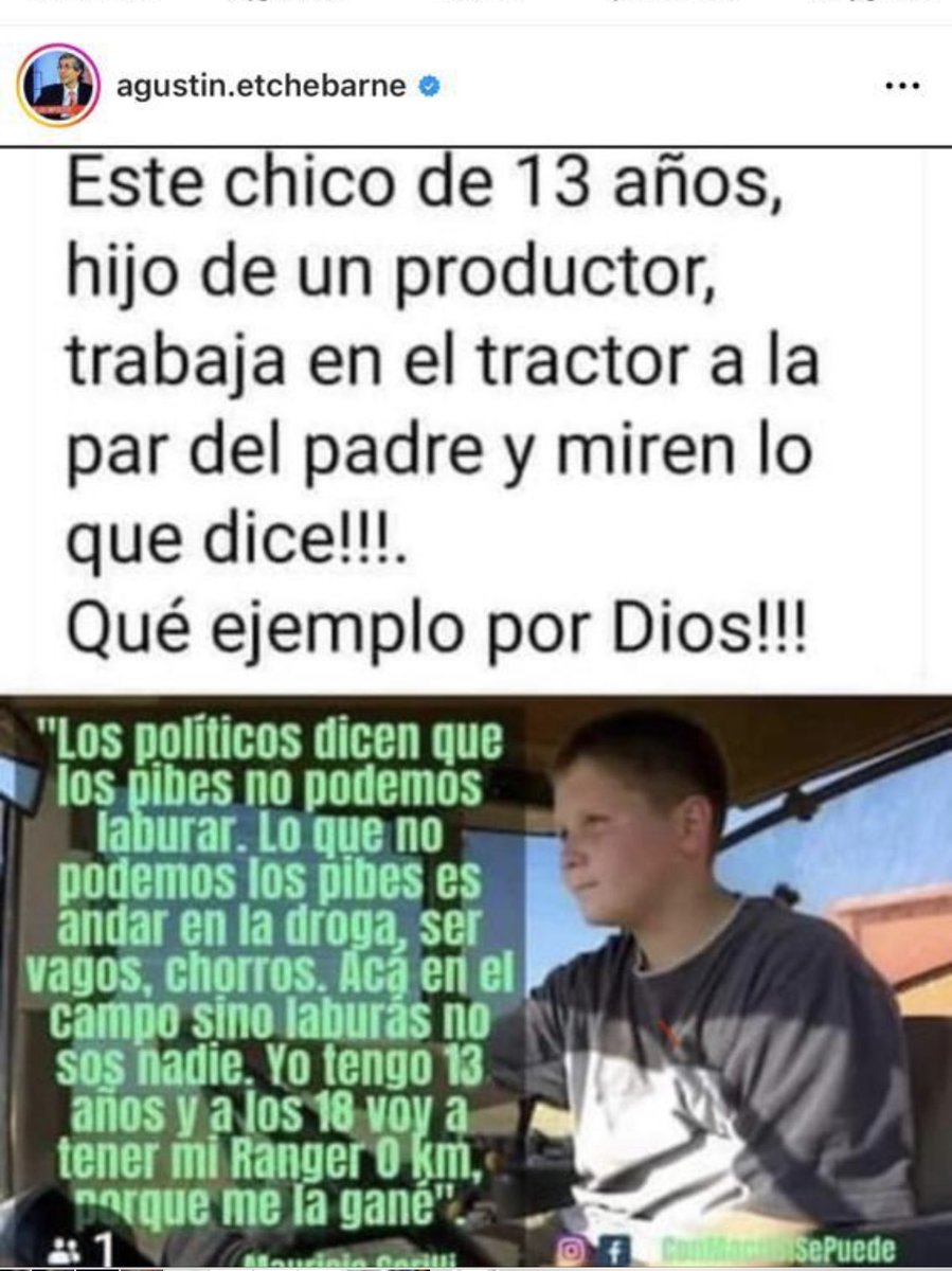 GiacoDiego's tweet photo. Hipócrita, BOBO de Fundación Conserva y Retroceso: este pibito no se va a comprar la RANGER solo con trabajo; se la compra además con la mezcla de capital y ser hijo. Un peón que labura de los 30 a los 35 años noche y día; ni sueña con comprarse una RANGER 0Km; salame. https://t.co/npyGGh5eps