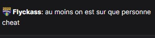 On essaie de relativiser là dessus 🥲