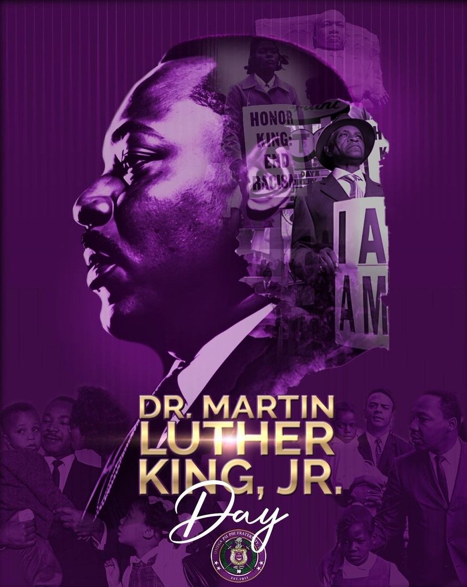 Brothers of Omega Psi Phi [IG: @officialoppf ] have had a long history of friendship with Dr. Martin Luther King, Jr. Today we are humbled and honored to celebrate his life and legacy. #FIETTS #omegapsiphi #omegapsiphifraternityinc #GAQues #stateofGAQues