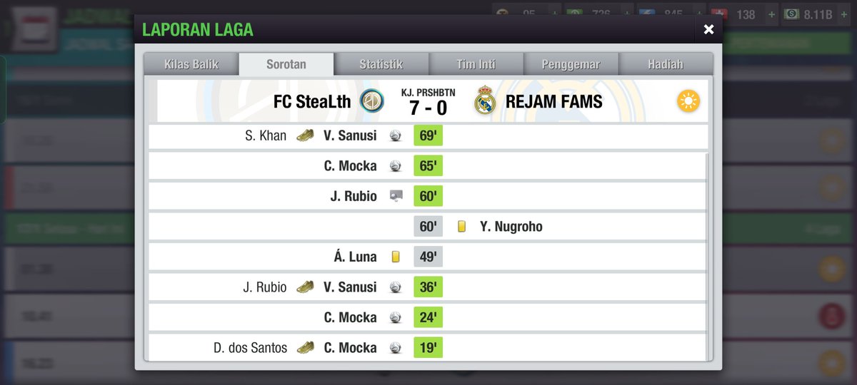 MD 2 vs <a href="/REJAM_TE/">Syakir</a> cc @Liga2TEI