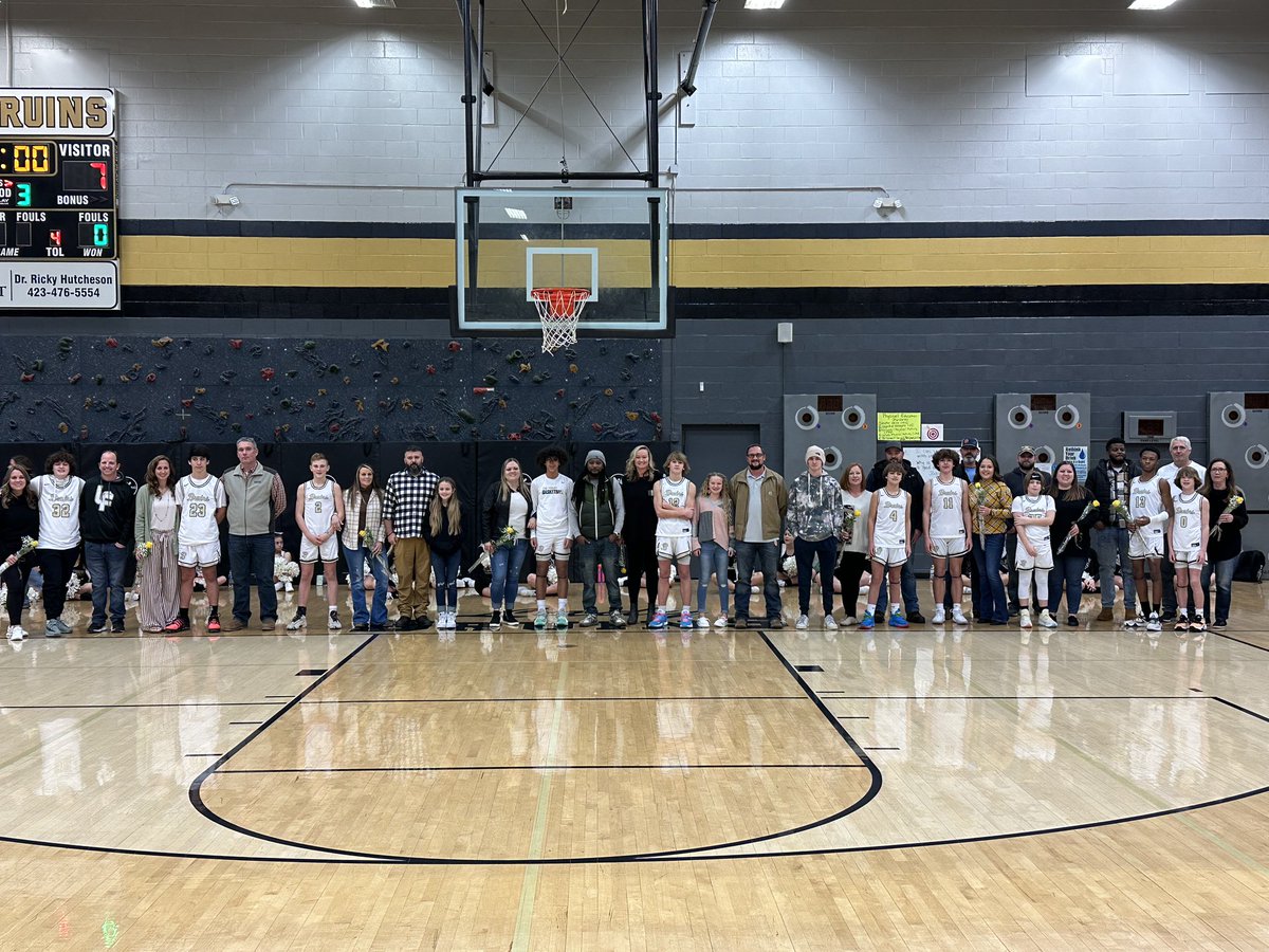 It was great celebrating these young men and their families tonight with a W!