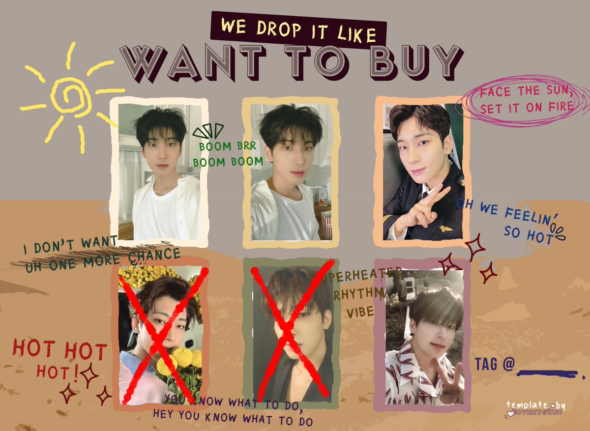 [ Help rt ! ]
— daily wtb // want to buy [ day 1 ]

✧ wonwoo potter
✧ joshua pilot 
✧ wonwoo pilot 
✧ wonwoo attaca op1
✧ wonwoo cahil henggarae

— budget max 80k 
— prefer ready ina/otw ina
— no overprice

pls dm me right away if you had/found <3