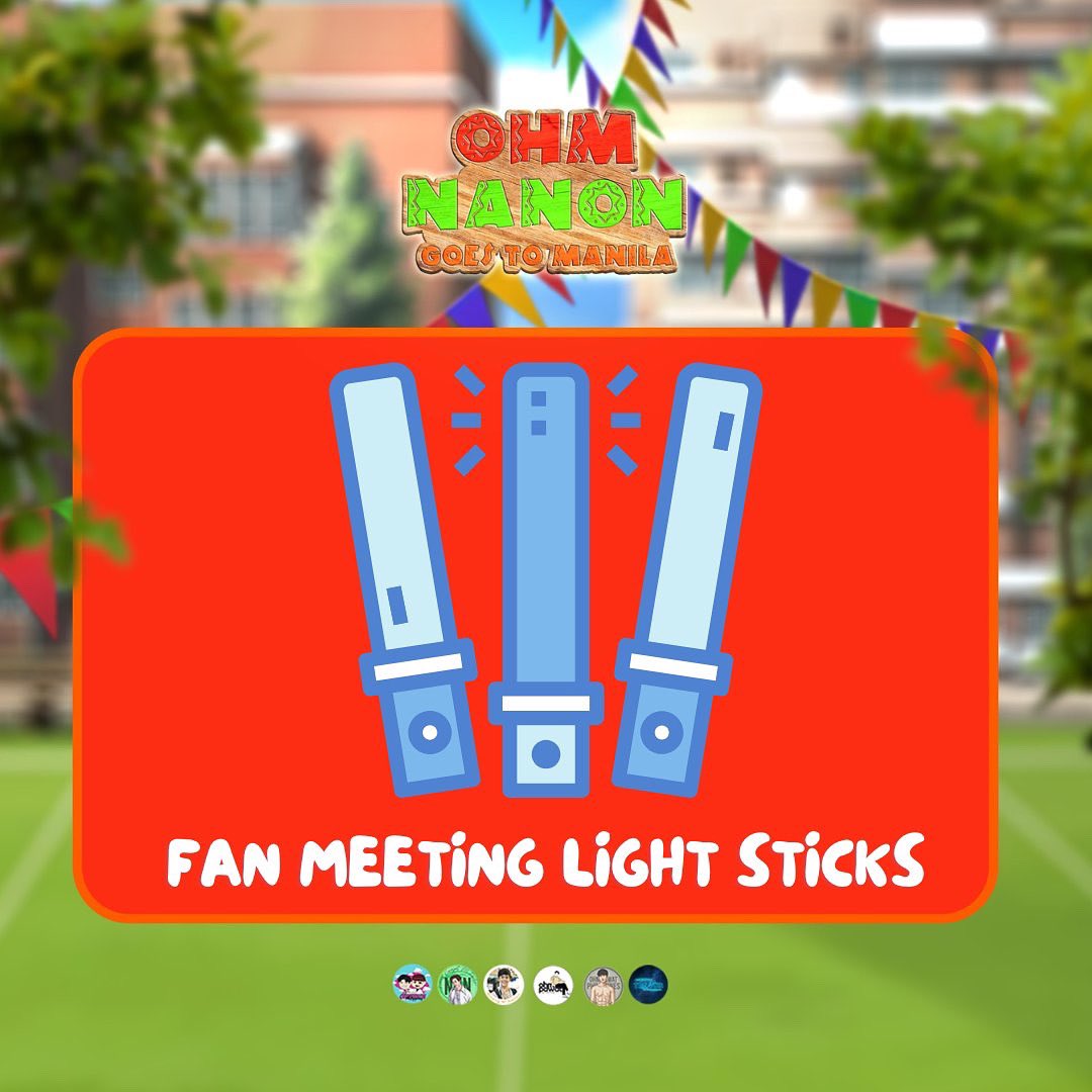 ohmnanonph's tweet photo. OHMNANON Goes To Manila 🇵🇭🎉

" FANMEETING LIGHT STICKS 🔆"

We will finally meet OhmNanon, allow ourselves to enjoy while waving our Lightsticks with passion that will be distributed with other fan kit goods for FREE!

#OhmNanonFMManila2023
#ohmnanon #ohmpawat #nanonkorapat https://t.co/8L3RLOOK0O