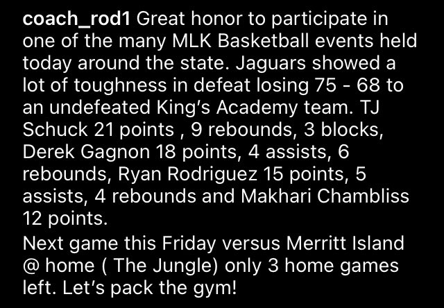 Jaguar Basketball tweet media