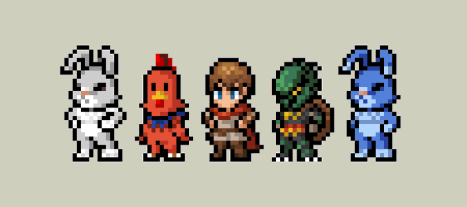 四聖獣奇譚。朱雀のほんまもん具合大好き(゜∀゜)#FF14 #ドット絵 