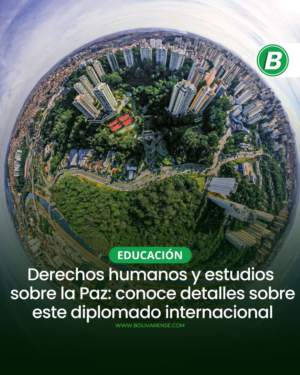 ElBolivarenseCo's tweet photo. #Educación | Bolivarense, este próximo lunes 23 de enero iniciará el diplomado internacional de “Derechos Humanos y estudios sobre La Paz”. 

➡️ DETALLES https://t.co/wZz3Vi2RBu https://t.co/sHqZD4pkNf