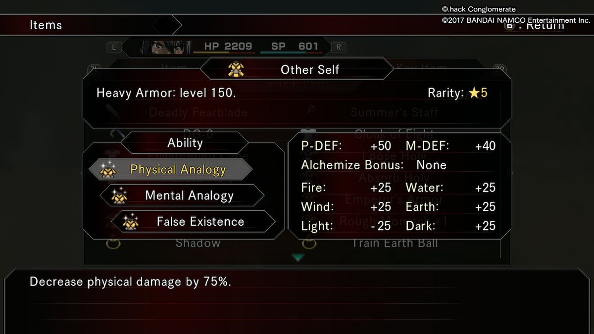 bwhitey1120's tweet photo. There we go. I defeated Doppelganger twice in .hack//G.U. Vol. 3 Redemption and acquired Bygone Servant, Haseo's gun DG-0, Other Self Heavy Armor, and Shadow accessory. #dothackGULastRecode #NintendoSwitch https://t.co/pSb4ALQcWl