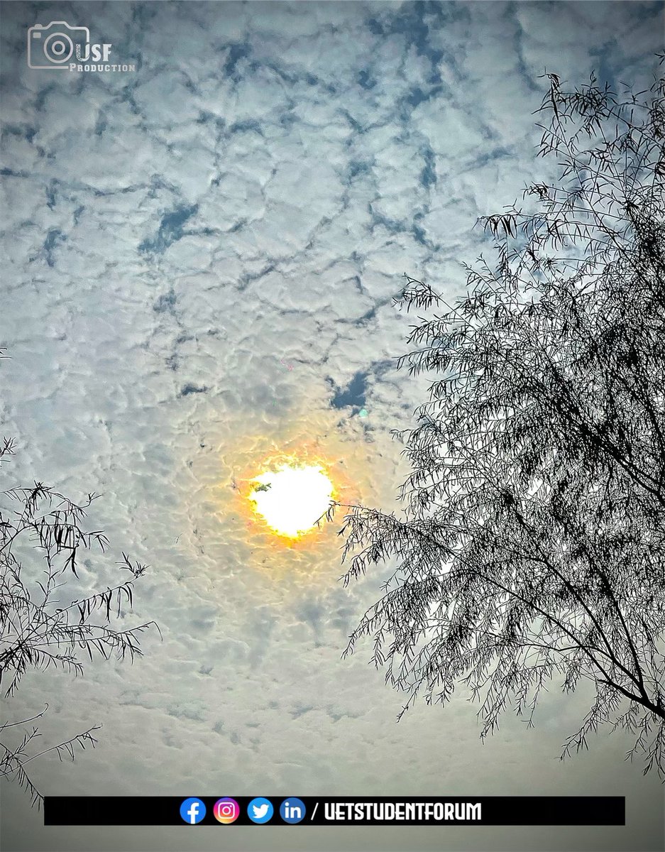 usfofficials's tweet photo. >>Cloud Moments| UET Lahore, Narowal <<

#USFProduction #USFNarowal #MyClickOfUET #Nature #photographychallenge #Beauty #USF #UET #rain #universitylife #universitystudent #library #business #art #artwork #artist #painting #dawn #librarylife #winter #spring #USFLahore #USFksk https://t.co/3NcWZ82t1U