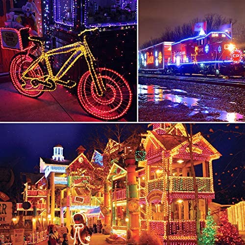 Greenclick3's tweet image. 【GreenClick DE RGB String Lights】
The light chain outside has 16 colors and 12 light effect modes. Different modes can also be combined and regularly changed, based on 16 colors that are rich and colorful.😍😍

 #stringlight #lights #stringlights #iciclelights  #greenclick