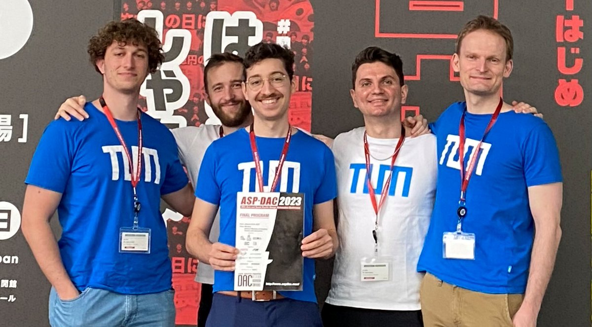 rbrtwll's tweet photo. We are going to be busy this week in #Tokyo. Five presenters from our group at @TU_Muenchen attend #ASPDAC2023---the most important #DesignAutomation conference in Asia and the South Pacific. Looking forward to meet the community there!🙂
@IEEECEDA @ieeecassociety @acmsigda https://t.co/DQeFudJKDn