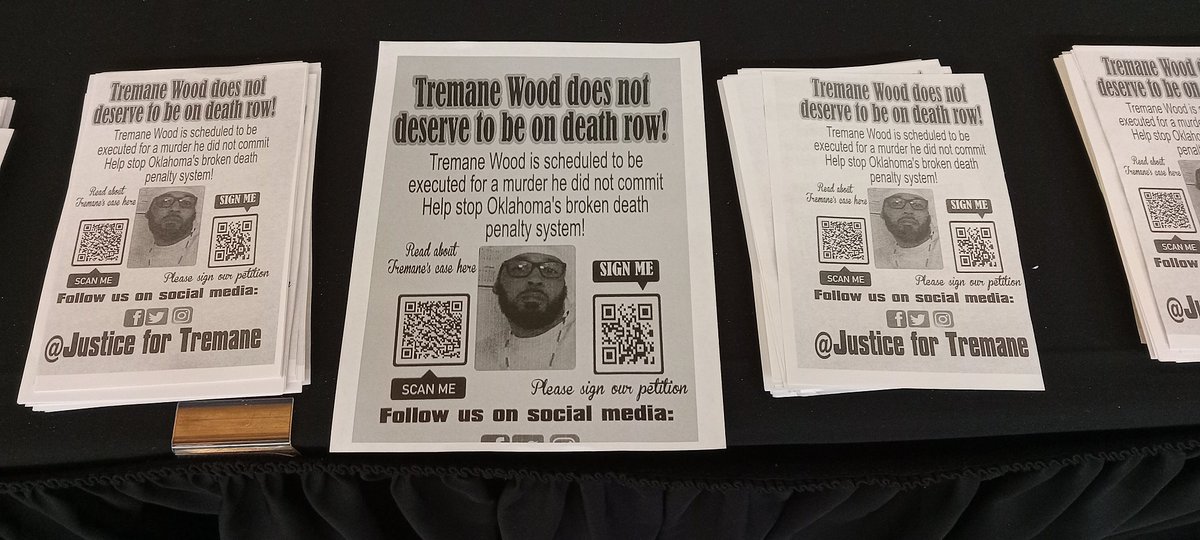 WoodTremane1's tweet photo. MLK Prayer Breakfast and Parade - OKC Fighting for Dr. King's Dream of Justice &amp; Equality!! SIGN THE PETITION!! Help STOP The Execution of Tremane Wood!!!  https://t.co/M31jOib1mv https://t.co/HJ19p3suTP