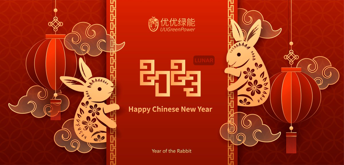 uugreenpower's tweet photo. 🎆🎊🎉Happy Chinese New Year! 🐰It is year of the Rabbit in China. 🐰
On this day, Chinese family gets together and shares stories, joy and sorrow they have been through in the old year and wishing a better year ahead. 
#ChineseNewYear2023 https://t.co/uABGKdsJKQ
