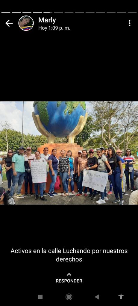 nuglys1's tweet photo. En Santa Barbara de Barinas,los maestros protestaron. https://t.co/aCVkVNtzf4