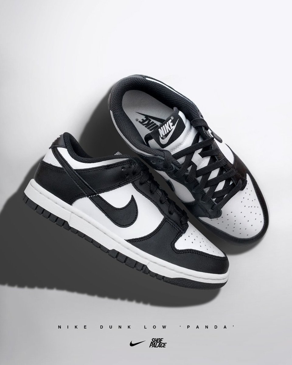 GS Nike Dunk Low 'Panda'
In-store raffle sign-ups: Tues 1/17
*Must have valid ID to sign up⁠