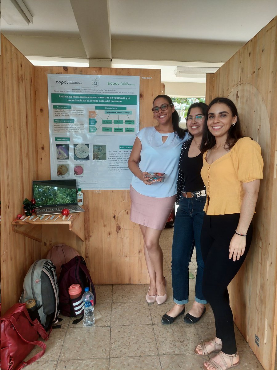 MarynesMontiel's tweet photo. Hoy se realizó en la @fcvespol @espol la VII edición del #Microideas. Felicitaciones a todos los chicos lo hicieron excelente en las presentaciones de sus Proyectos de #microbiologia.. https://t.co/UsO43U0yTc