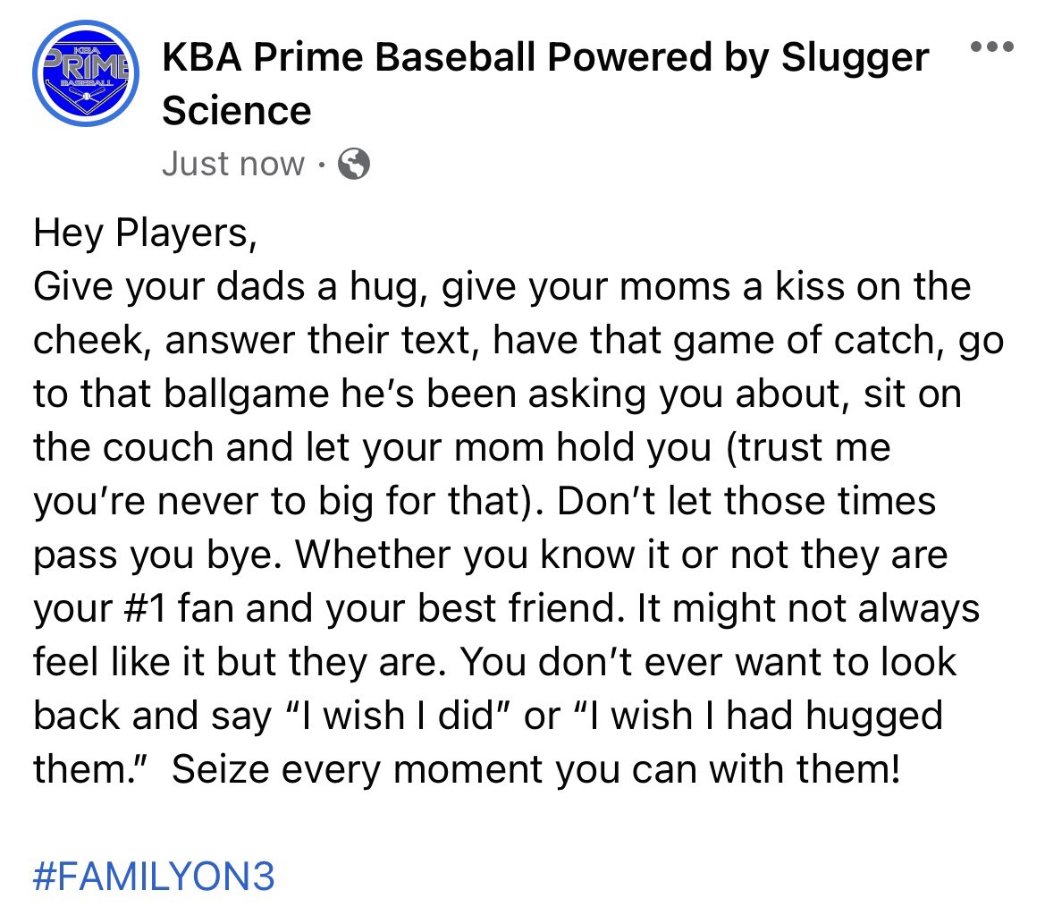 KBA Prime Baseball tweet media