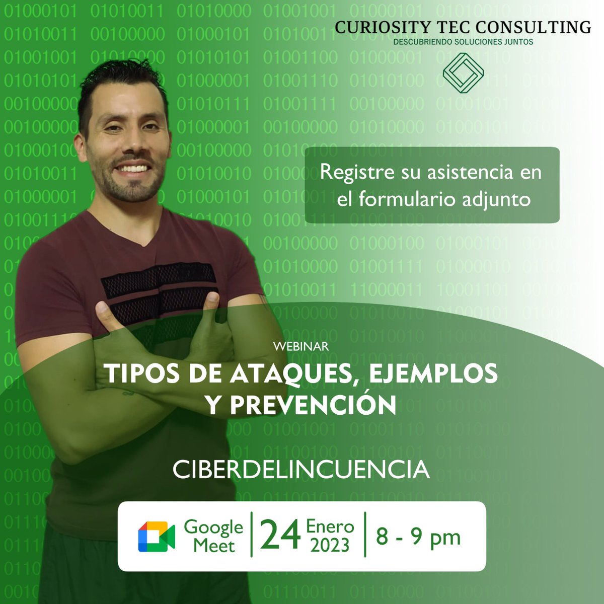 Curiosity_Net's tweet photo. Buenas noches, los invito al Webinar Gratuito que voy a realizar la siguiente semana; si desean participar se pueden inscribir en el siguiente enlace: https://t.co/N5o5pWsJap https://t.co/snUFW2L0KK