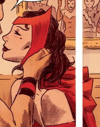 BEWlITCHED's tweet photo. Smiling to the r̲e̲a̲d̲e̲r̲, she's placing a flower behind their ear she managed to conjour up.ᐟ 

⠀⠀⠀⠀❛❛ There. I knew there was
⠀⠀⠀⠀something I missed. ❜❜ https://t.co/16lkRMIR1O