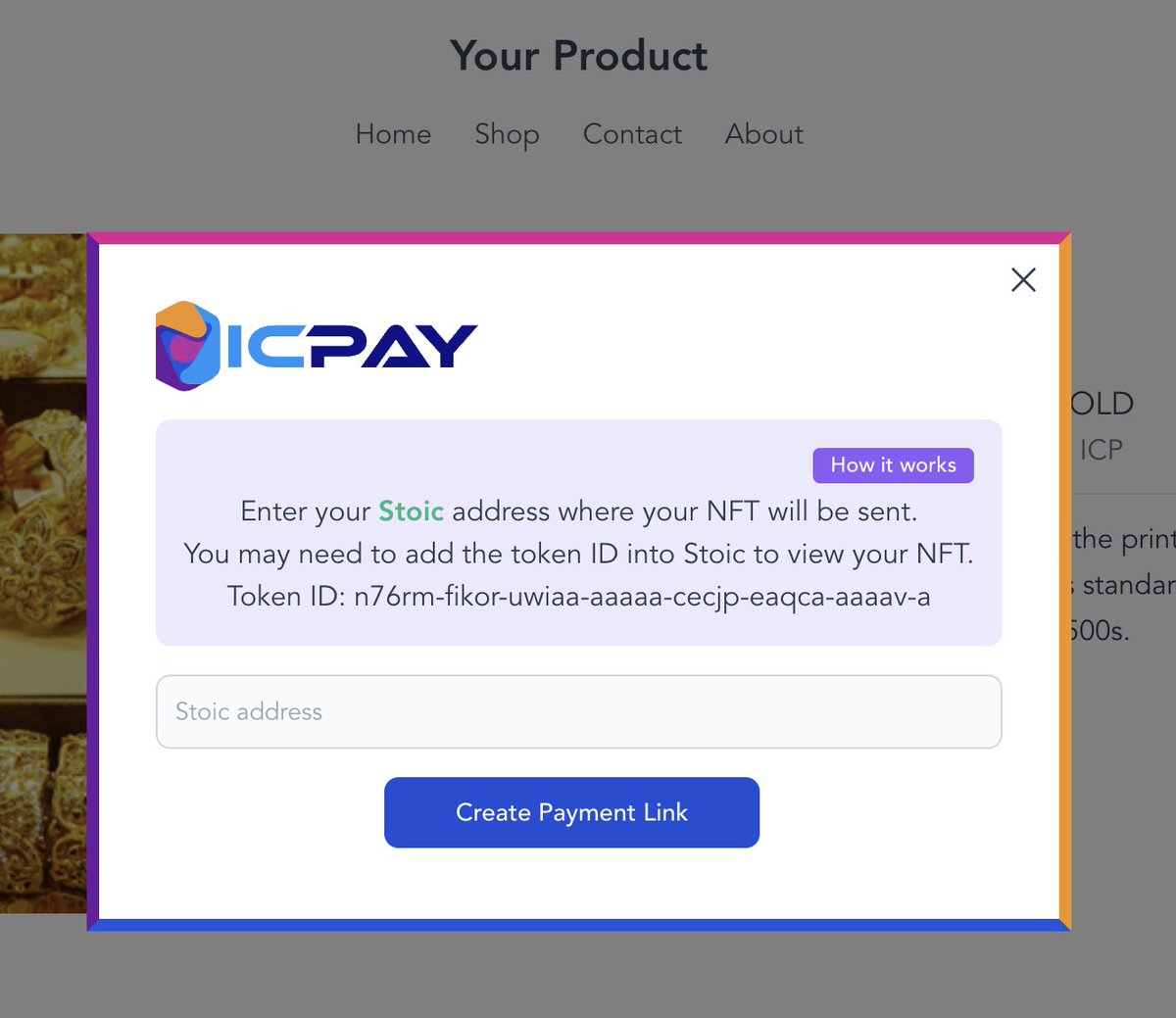 wyatt_benno's tweet photo. You can now create NFT stores with ICME (EXT). Make your custom web store and transfer using credit cards &amp; coin transfers. END-TO-END no-gas, web-serving, 100% on-chain NFT stores, anything is possible (+) Tailwind.css. Next up - NFT gated content. ZKP - for creator reputations. https://t.co/zh6ZKu3Dnc